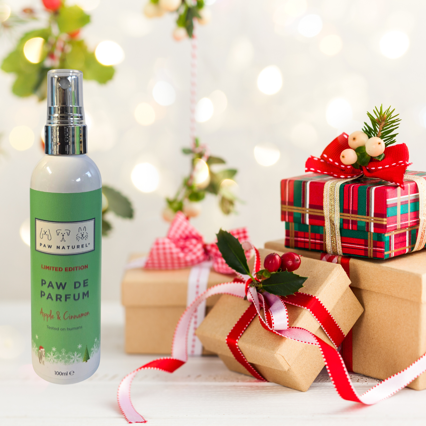 Paw Naturel Apple & Cinnamon Paw De Parfum – Dog Perfume & Grooming Cologne 100ml
