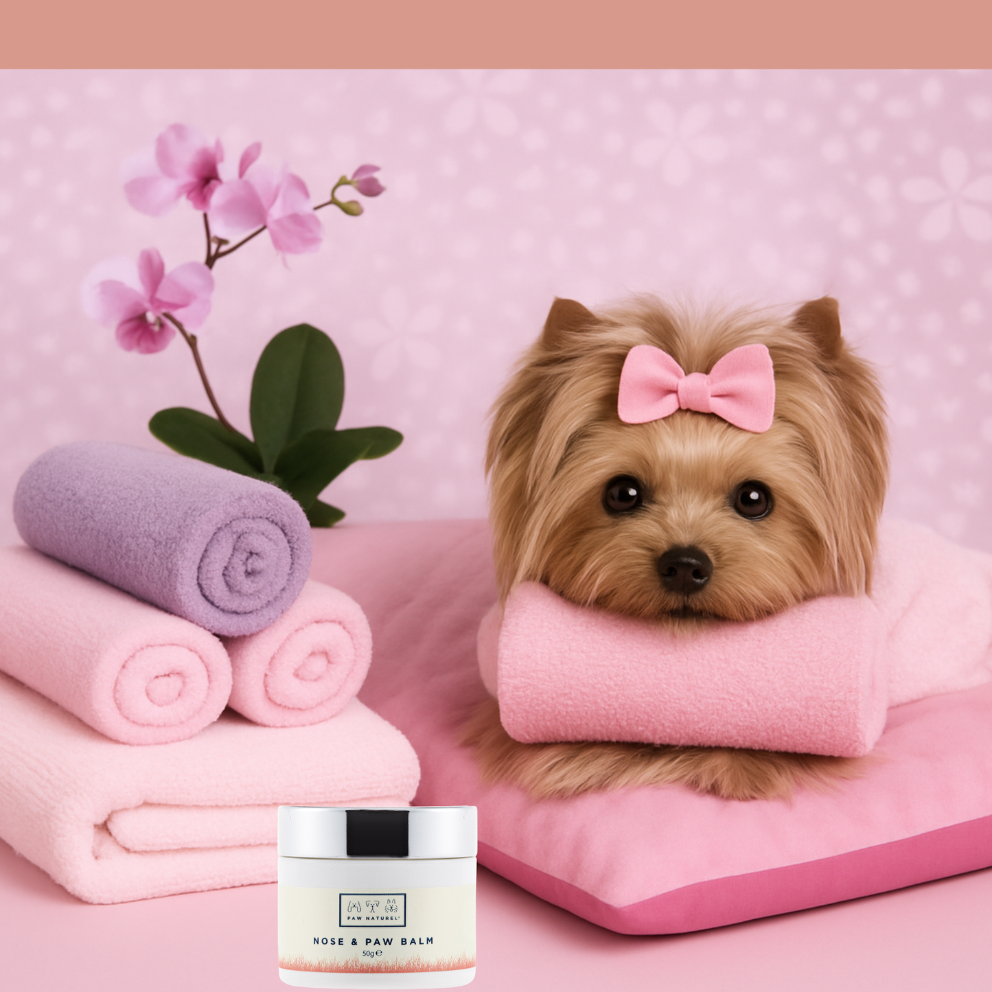 Paw Naturel Nose & Paw Balm – Natural Dog Paw Balm for Dry, Cracked Skin 50ml