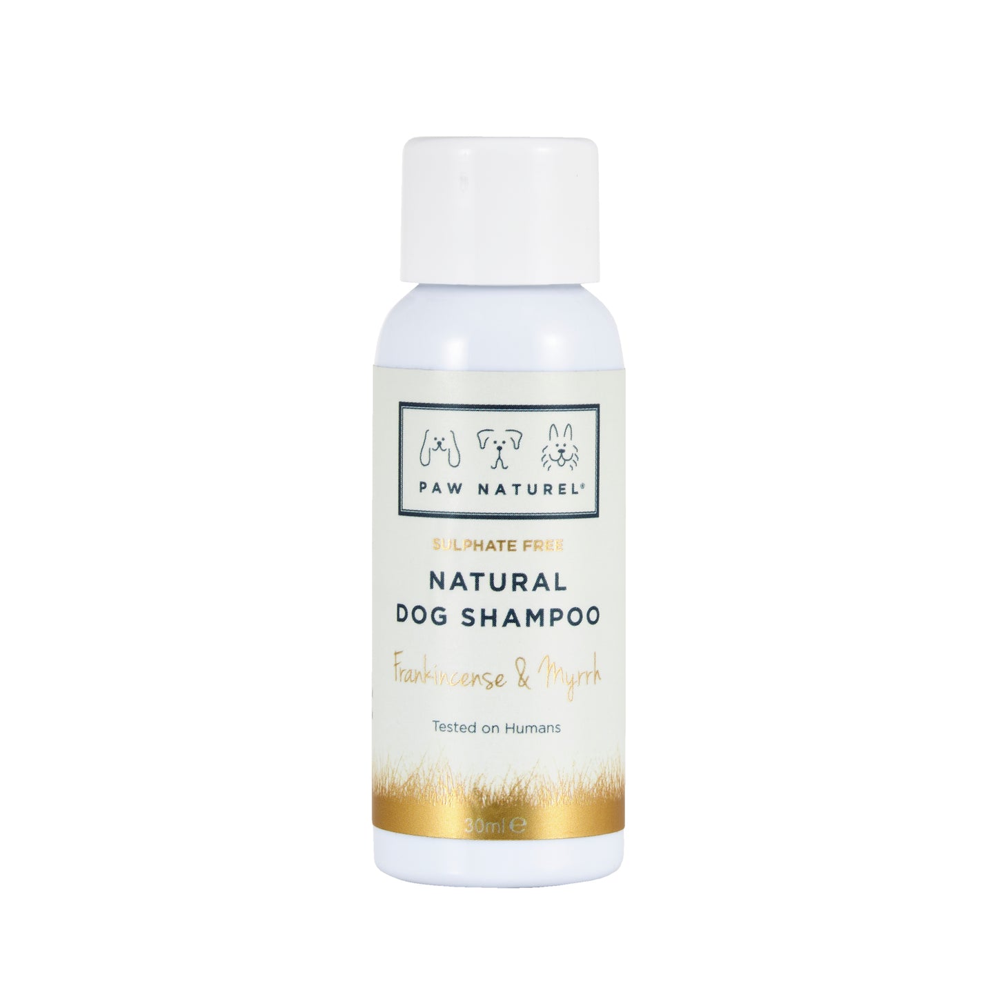 Paw Naturel Frankincense & Myrrh Natural Dog Shampoo 30ml