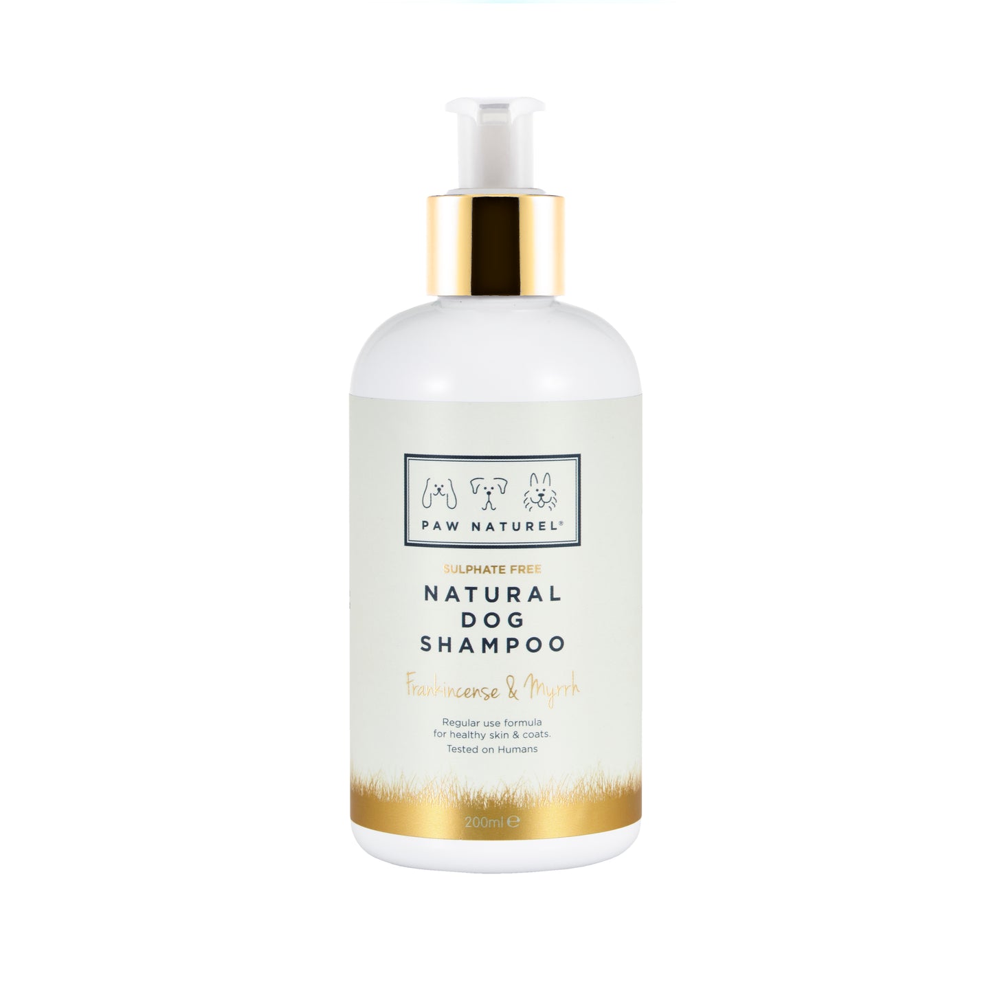 Paw Naturel Frankincense & Myrrh Natural Dog Shampoo 200ml