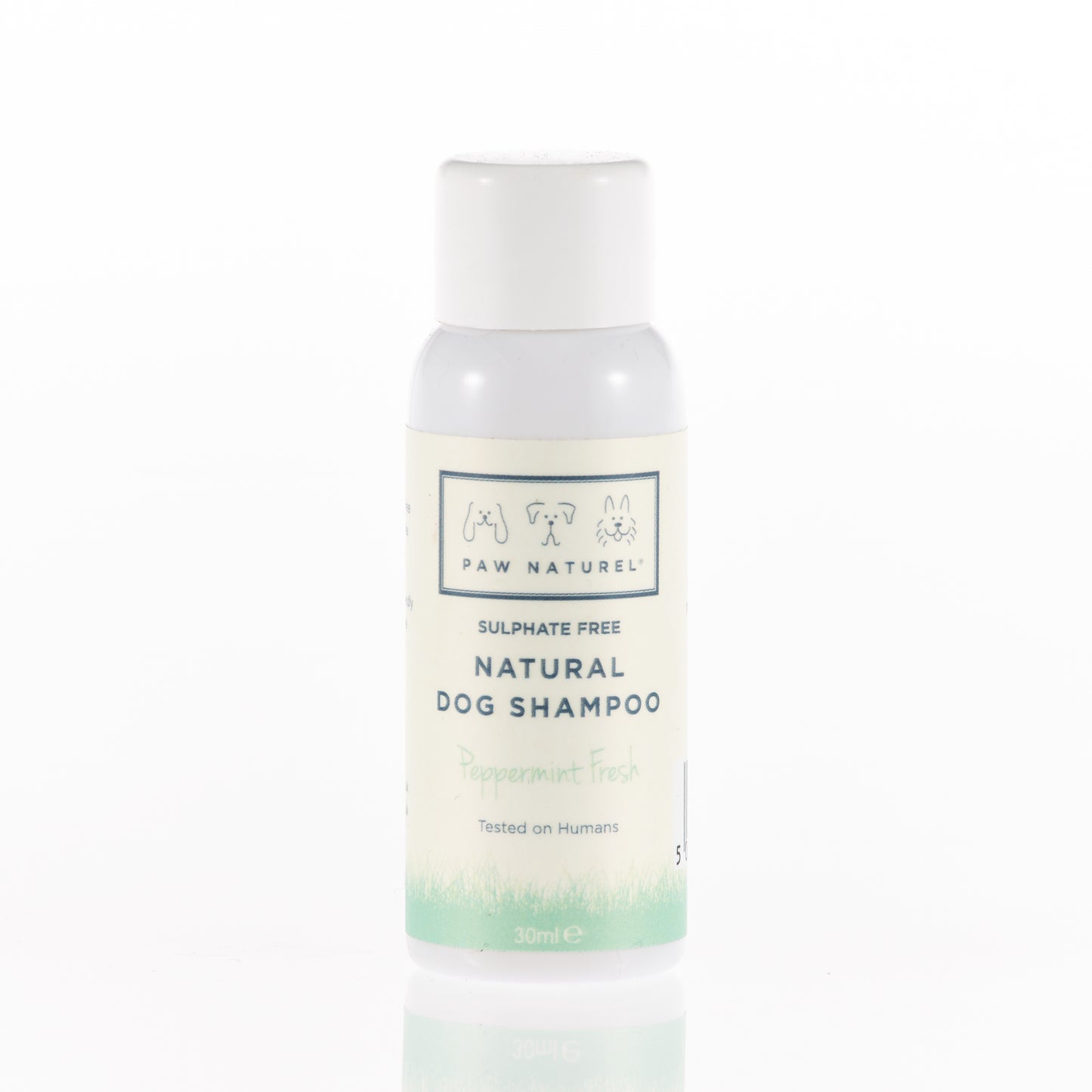 Paw Naturel Peppermint Natural Dog Shampoo 30ml