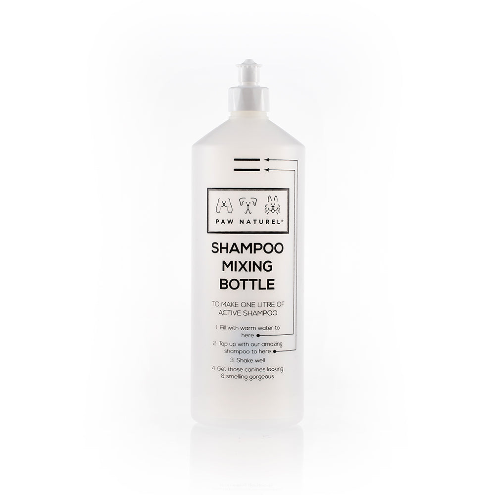 Paw Naturel Natural Dog Shampoo Mixing Bottle - Paw Naturel