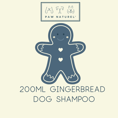 PRE-ORDER - Paw Naturel Christmas Gingerbread Natural Dog Shampoo 200ml