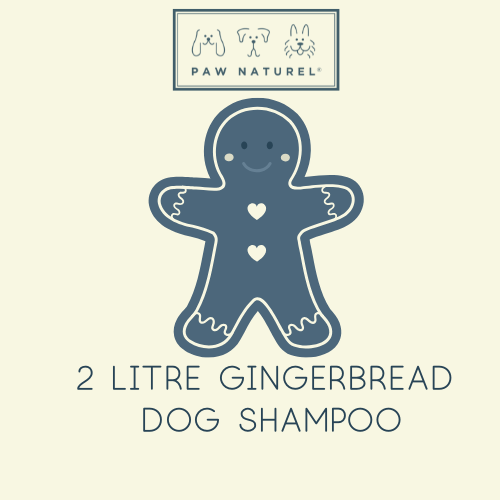 PRE-ORDER - PAW NATUREL GINGERBREAD NATURAL DOG SHAMPOO 2 LITRES
