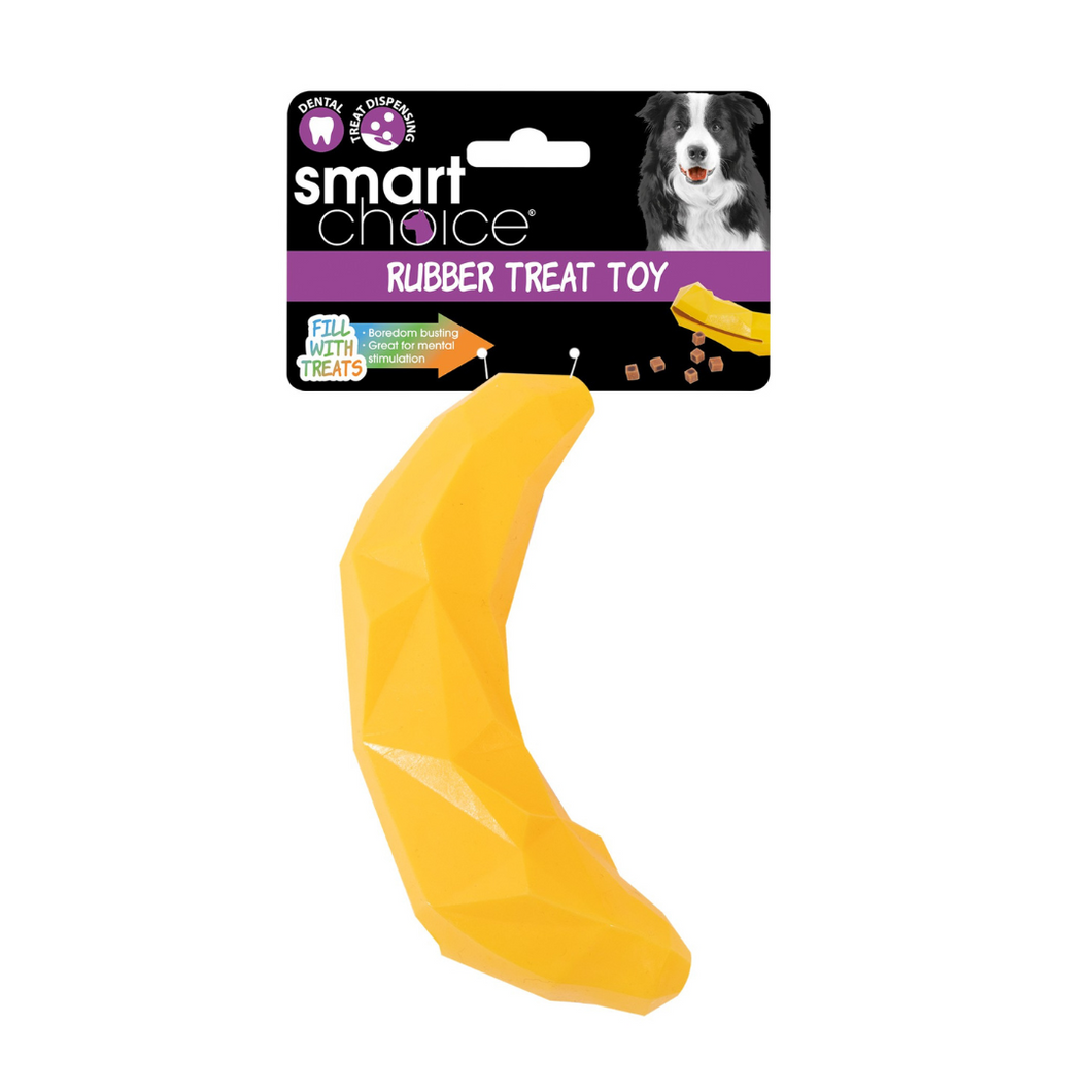 Banana Fruit Treat dispensing dog toy