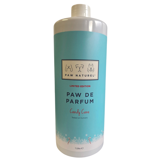 Paw Naturel Christmas Candy Cane Paw De Parfum Dog Cologne 1 litre refill