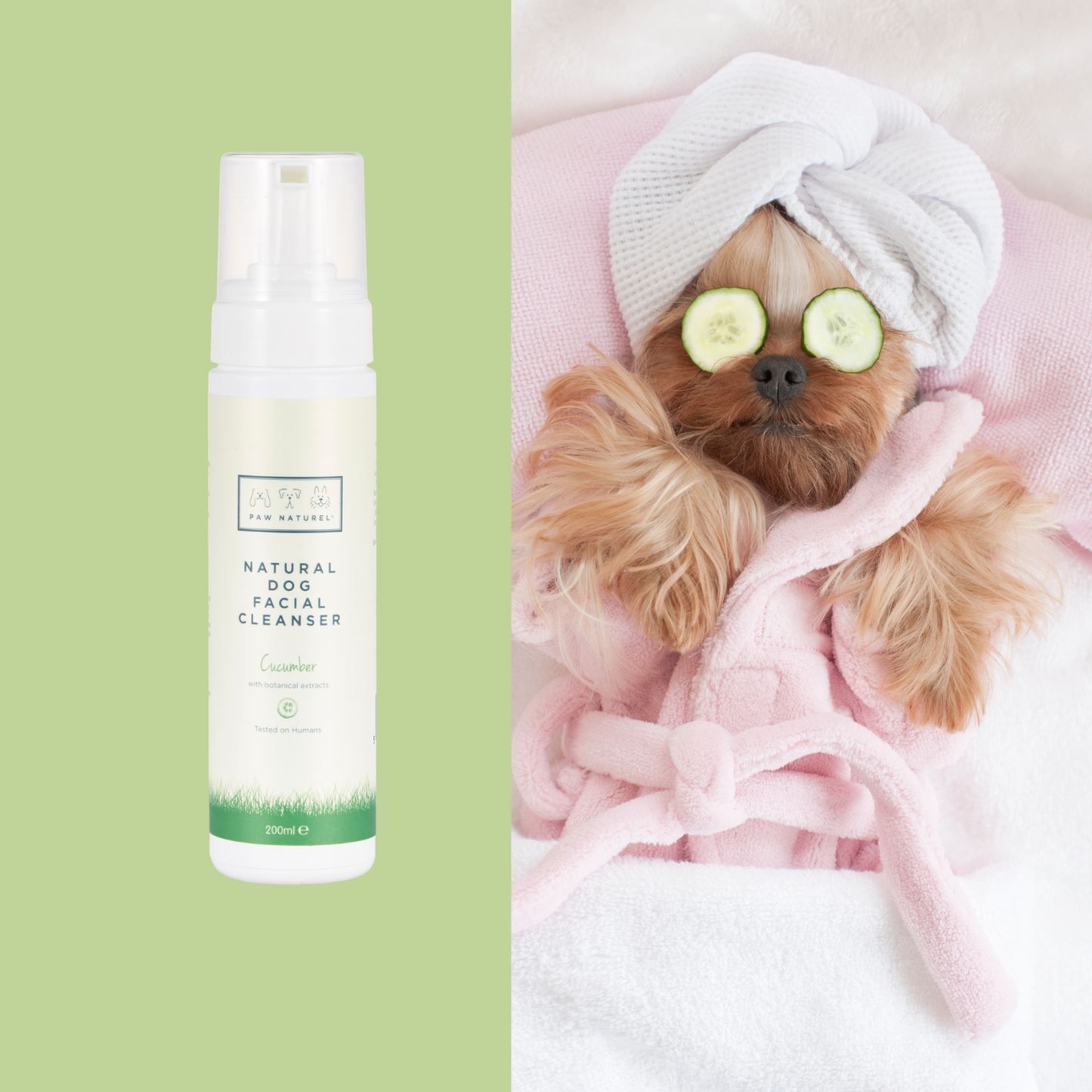 Paw Naturel Natural leave in Cucumber Facial Cleanser 200ml