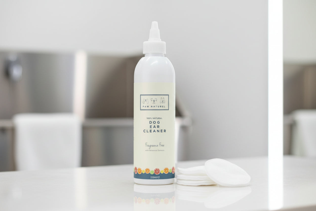 Fragrance-Free Natural Dog Ear Cleaner 250ml | Paw Naturel