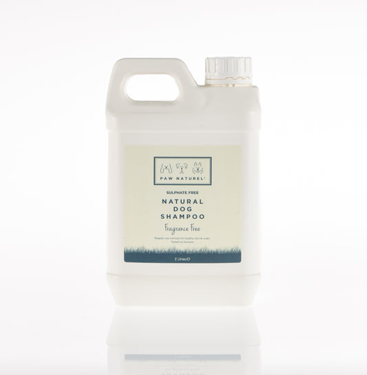 Paw Naturel Original/Fragrance Free Natural Dog Shampoo 2 Litre