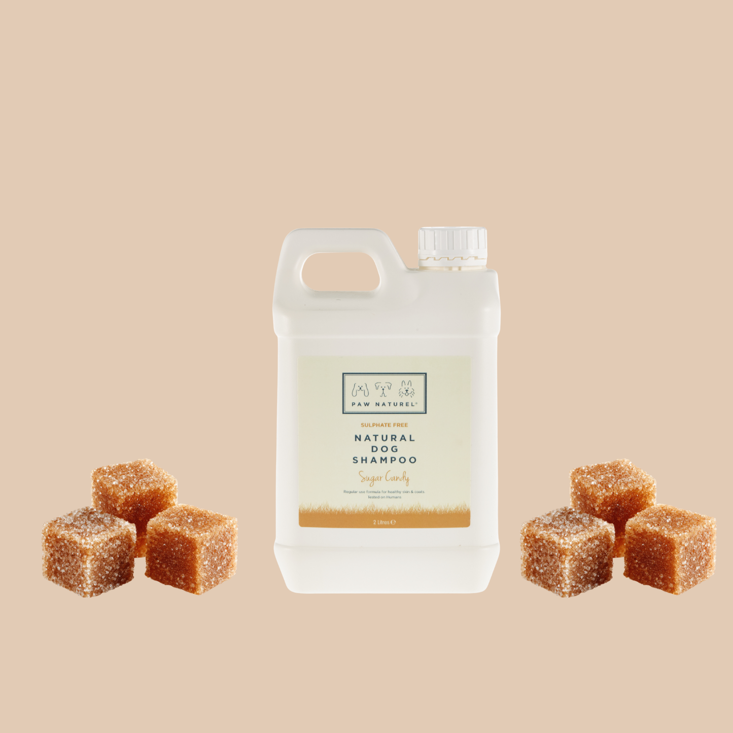 Paw Naturel Sugar Candy Natural Dog Shampoo 2 Litre