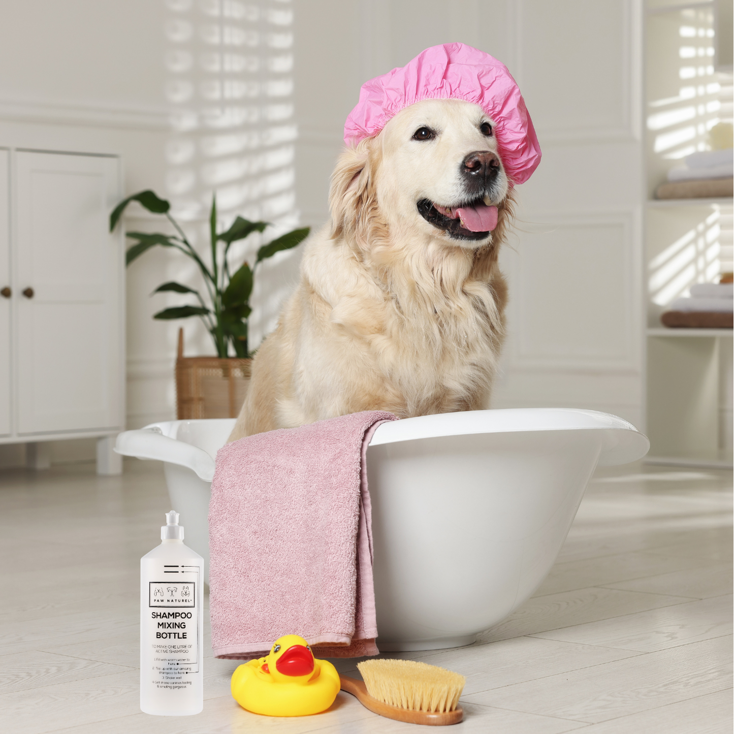 Paw Naturel Shampoo Conditioner Mixing Bottle