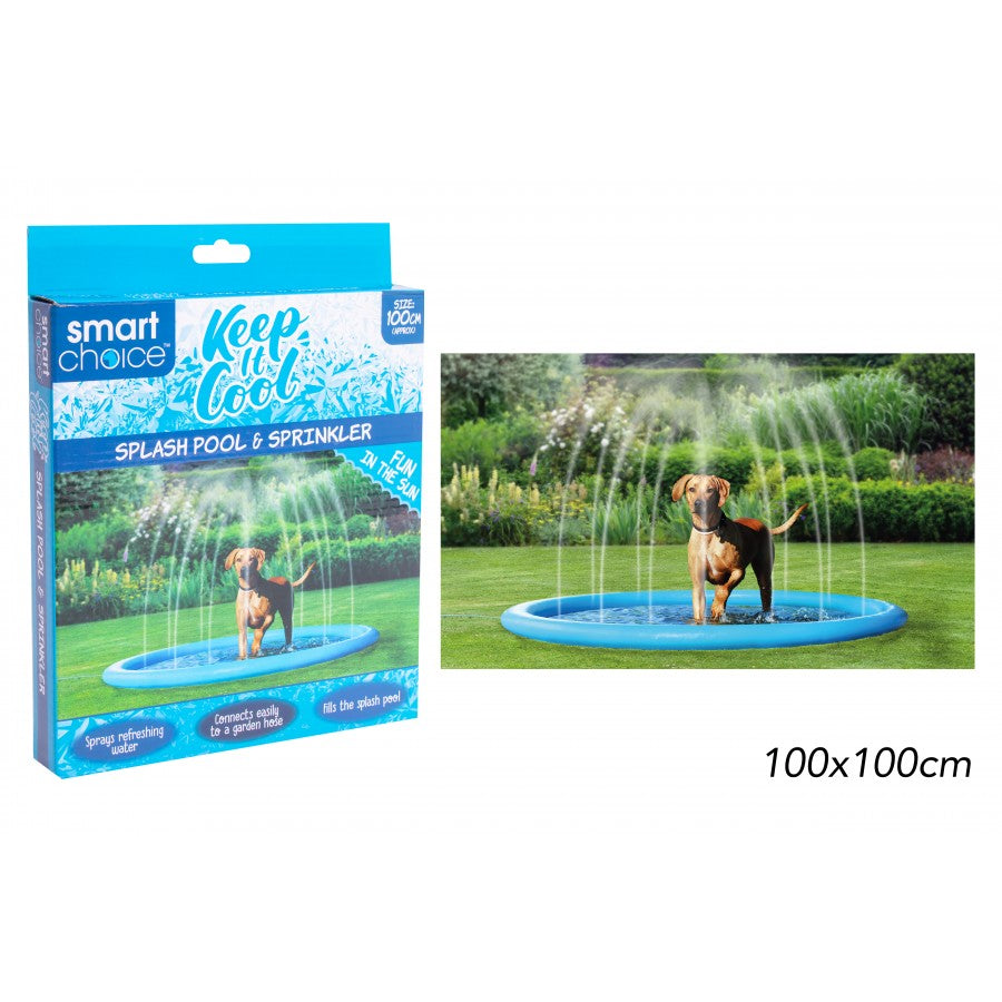 Dog Summer Sprinkler Splash Pool