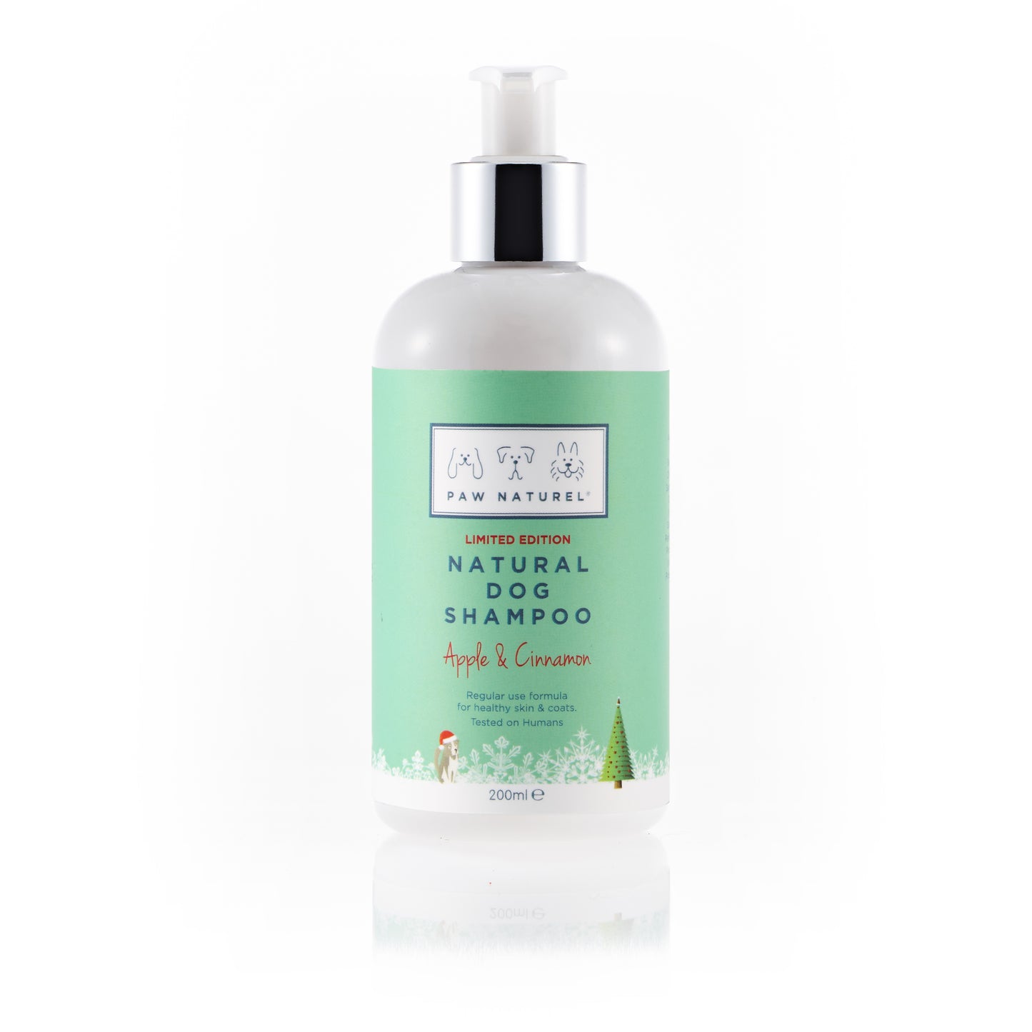Paw Naturel Christmas Apple & Cinnamon Natural Dog Shampoo 200ml *limited edition* - Paw Naturel