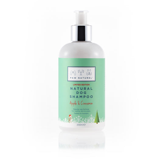 Paw Naturel Christmas Apple & Cinnamon Natural Dog Shampoo 200ml *limited edition* - Paw Naturel