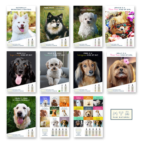 Paw Naturel Point Of Sale A3 Poster